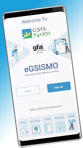 e gsis touch app download